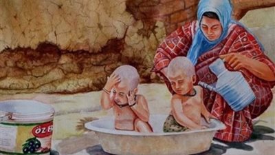 قصه أحد الجيران تُوفيت زوجته وقد تركت له ثلاثة من الذكور 