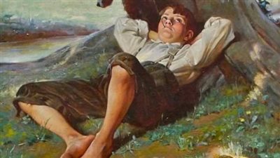 قصه في أحد القرى الصغيرة ،كان يعيش شاباً سعيداً كاملة