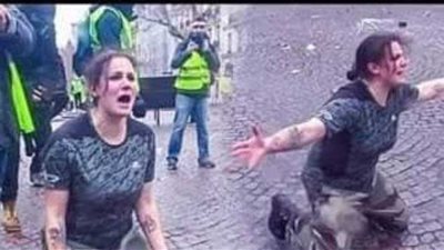 مسيحية تنادي أين أنت يا محمد أمتك