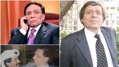 نصر حماد شبيه عادل إمام معلومات وصور نادرة غريبة توضح التطابق بينهما